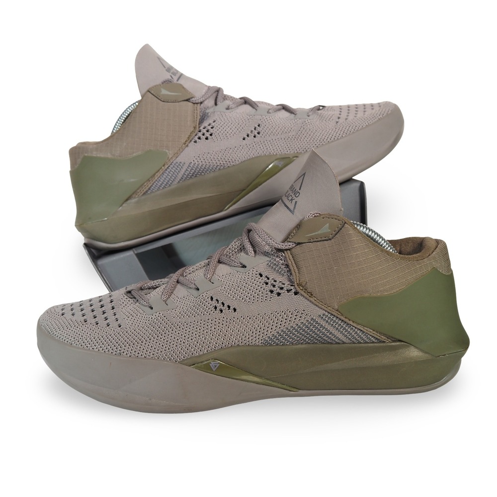 BrandBlack Future Legend Low Mens 11 Grey‎ Olive 279BB Basketball Sneakers